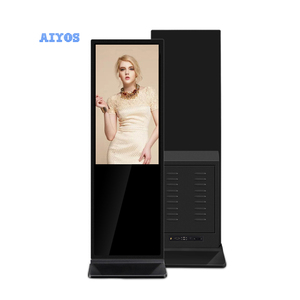 Android 11 2GB + 32GB 32 inch LCD tầng thường vụ kỹ thuật số biển kiosk với cảm ứng điện dung Totem Máy nghe nhạc quảng cáo - Product Image 5