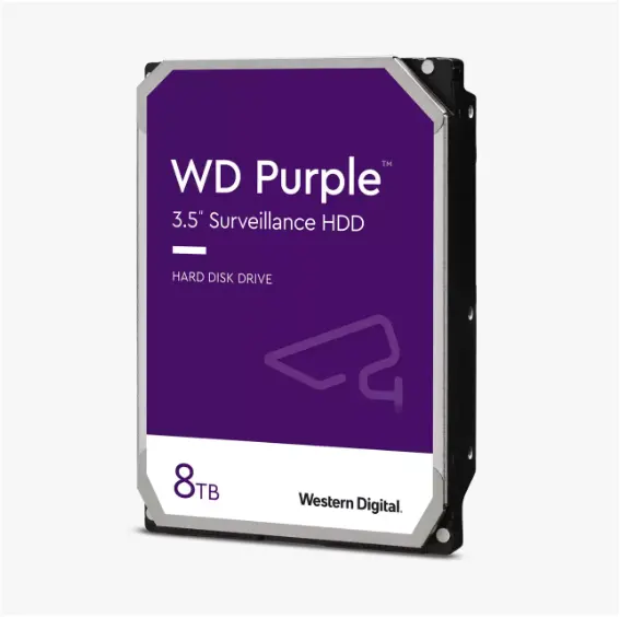 원래 새로운 WD 퍼플 3.5 "감시 하드 드라이브 WD22PURZ