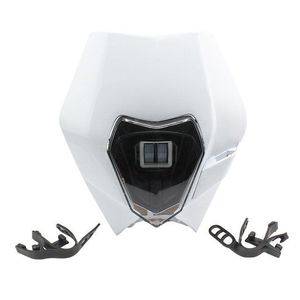 Phare de moto à LED avec projecteur et homologation DOT pour <span class=keywords><strong>KTM</strong></span> Dirt Bike EXC Supermoto Enduro Universel 2007 <span class=keywords><strong>2020</strong></span> XC SX MX - Product Image 1