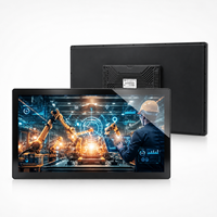 27 Zoll Industrieller Kapazitiver Touchscreen-Monitor 1920x1080 USB VGA Metallgehäuse VESA-Halterung für Automatisierungsgeräte