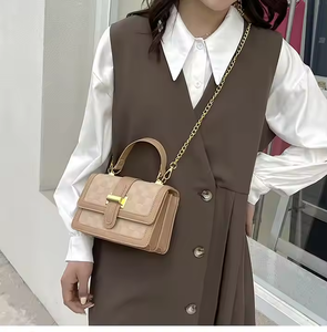 <span class=keywords><strong>Sac</strong></span> bandoulière rétro polyvalent pour femme, grande capacité, décontracté, portable, <span class=keywords><strong>avec</strong></span> <span class=keywords><strong>large</strong></span> <span class=keywords><strong>sangle</strong></span>, petit <span class=keywords><strong>sac</strong></span> carré - Product Image 5