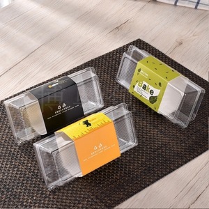 Bake Cake Roll Slicing <b>Box</b> Rectangle Plastic Blister <b>Box</b> With Card Holder Disposable <b>Gift</b> Packaging 1670 - Product Image 4