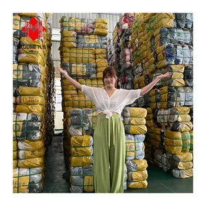 Factory Outlet 100kg Per Bale Summer Second Hand Clothing,Fashion Used Clothes Women Second Hand Cloth