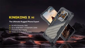 CUBOT KINGKONG X, สมาร์ทโฟนพันธุ์อึด 5G, แรม 32GB (16GB+16GB), ความจุ 256/512GB, แบตเตอรี่ 10200mAh, หน้าจอ 6.583 นิ้ว 120Hz, NFC, WiFi 6, กล้อง 100MP - Product Image 2