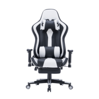 Chaise de Gaming Style Course en Cuir PU de Luxe Vente en Gros, Fauteuil d'Ordinateur Ergonomique pour E-Sport et Bureau