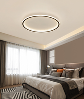 Plafonnier LED ultra-fin moderne, luminaire rond, plafonnier simple pour chambre à coucher et salle de bain