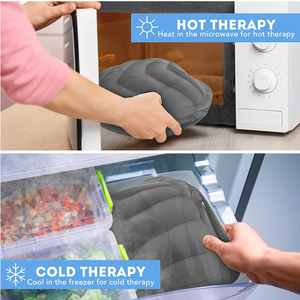 Produits de santé vente en gros, Pack chauffant pour micro-ondes réutilisable personnalisé avec sangle - Product Image 3