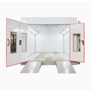 Horno de Pintura <span class=keywords><strong>Automotriz</strong></span> de 20kw de Doble Combustible/Eléctrico para Ahorro de Energía, con Iluminación LED Fija para Ghana - Product Image 2