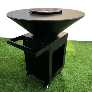 Grelhas de aço corten para churrasco, churrasco ao ar livre