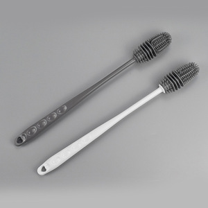 Wholesale Silicone <strong>Bottle</strong> Cleaning <strong>Brush</strong> Water <strong>Bottle</strong> <strong>Brush</strong> Cleaner Long Handle Silicone Cup and <strong>Bottle</strong> <strong>Brush</strong> - Product Image 2
