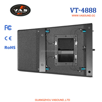 Audio YS 4888 Double 12 pouces 3 voies Pro Line Array Enceintes Système de sonorisation portable