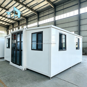 Article populaire : <span class=keywords><strong>Maison</strong></span> préfabriquée mobile à structure solide et résistante au vent, adaptée à toutes les conditions météorologiques, pour les logements des personnels de chantier - Product Image 1