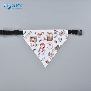 غطاء رأس شفاف شفاف للعناية بالبشرة, غطاء رأس شفاف شفاف من البوليستر ، غطاء رأس شفاف شفاف للحيوان الأليف مناسب لأعياد الكريسماس ، غطاء رأس ناعم على شكل مثلث مزود بإبزيم - Product Image 2