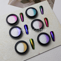 Toptan Polyester Aurora Pigment Toptan Opal Sim Tozu Epoksi Reçine El Sanatları Noel Süsleri için