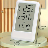 Großes LCD-Display, Dual-Use Tisch- und Hängedesign, Digitaler Wecker für Kinderzimmer mit Kalender und Hintergrundbeleuchtung für Schreibtischnutzung