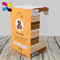 Boîtes cadeaux en papier personnalisées avec fenêtre en plastique transparent, logo personnalisé, tailles personnalisées, impression quadricolore, réutilisables, recyclables, vente en gros, usine