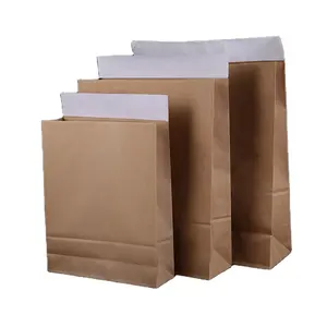 Высокопоставленный товар, оптовая продажа пищевых продуктов, упаковочный пакет на молнии, толстый упаковочный пакет из крафт-бумаги
