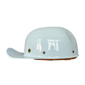 BYB/RNG Azul claro Biker <span class=keywords><strong>Harry</strong></span> Casco de béisbol Cara abierta Retro Street Vintage Casco - Product Image 1