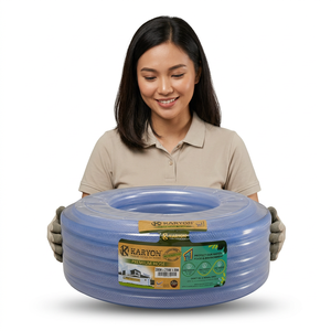 High Pressure PVC Braided <b>Hose</b> Flexible <b>Garden</b> Water Transfer <b>Hose</b> 6mm-50mm PVC Mesh Wrapped Irrigation <b>Hose</b> Flexible Outdoor Wa - Product Image 1