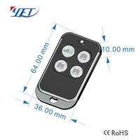 YET2147 Télécommande sans fil 315 MHz à code tournant et sautant, transmetteur RF personnalisé pour portail, éclairage et système de sécurité