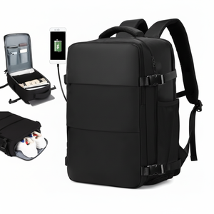 Zaino portatile multistrato di grande capacità per gli uomini e le donne popolare pendolare Casual School Bag per i viaggi d'affari - Product Image 1