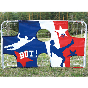 1.5M di <span class=keywords><strong>moda</strong></span> tubo in acciaio facile pieghevole portatile spiaggia di calcio <span class=keywords><strong>obiettivo</strong></span> con bersaglio di tiro per i bambini - Product Image 2