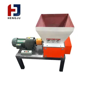 Powerful waste crusher machine small plastic waste shredder mini scrap metal shredder