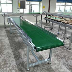 Chaîne de montage réglable de convoyeur à bande de PVC vert bon prix convoyeurs en acier fabriqués par restaurant de qualité bon fabricant - Product Image 2