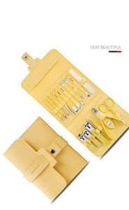 <span class=keywords><strong>Prix</strong></span> de gros, 16 pièces, coupe-ongles, ensemble de manucure et pédicure, soins personnels, ensemble cadeau personnalisable pour mariage - Product Image 2