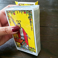Ensemble de cartes Oracle de divination professionnelle, jeu de cartes de tarot classiques de qualité supérieure avec guide en anglais pour débutants