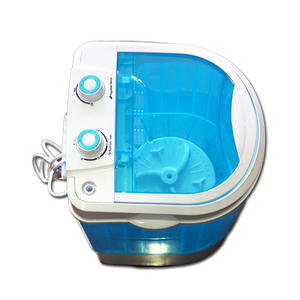 Vente flash : Mini lave-linge électrique semi-automatique à chargement par le haut en plastique de 3 kg pour vêtements ou chaussures - Product Image 1