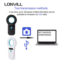 Lectores RFID LONVILL Mini para Animales, Resistentes al Agua, en Venta, Lector de Tarjetas de Crédito RFID de Largo Alcance con Bluetooth