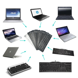 Pegatina para <span class=keywords><strong>teclado</strong></span> de PC portátil en idioma multilingüe inglés tailandés hebreo ruso Coreano <span class=keywords><strong>Español</strong></span> Francés árabe <span class=keywords><strong>pegatinas</strong></span> para <span class=keywords><strong>teclado</strong></span> - Product Image 6