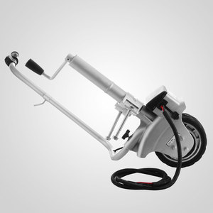 Déplaceur motorisé flexible pour remorque avec roue jockey électrique et déplacement de remorque motorisé permettant des mouvements flexibles de la remorque - Product Image 1