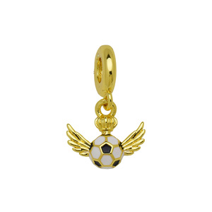 Colgante Deportivo HD514 con Mapa de Italia y Venezuela, Temática de Fútbol Mundial, Chapado en Oro y Esmaltado, para Pulseras DIY - Product Image 6