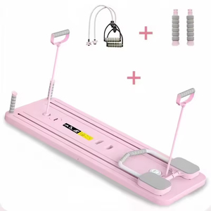 Có thể gập lại Pilates Board nhà thương mại đa chức năng Cải Cách bụng lõi huấn luyện viên a_b con lăn bánh xe tập luyện tập thể dục - Product Image 4