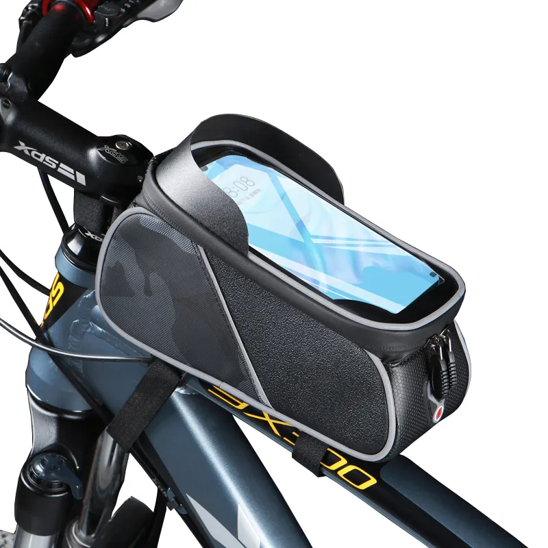 Жесткий чехол 2021EVA для велосипедного телефона, передняя рама, водонепроницаемая велосипедная сумка для телефона, велосипедная верхняя рама для руля, сумка