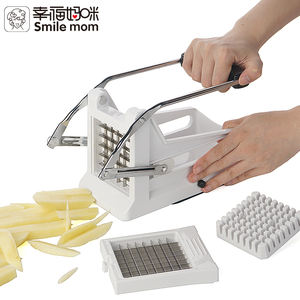 Sourire maman trancheuse <span class=keywords><strong>de</strong></span> pommes <span class=keywords><strong>de</strong></span> terre frites coupe-copeaux déchiqueteuse <span class=keywords><strong>de</strong></span> pommes <span class=keywords><strong>de</strong></span> terre - Product Image 1