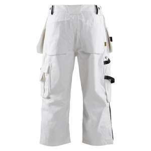 BLAKLADER - 154012101000C60 Pantalones cortos piratas Blanco-EAN 7330509235126 PANTALONES DE TRABAJO PANTALONES CORTOS DE TRABAJO - Product Image 3