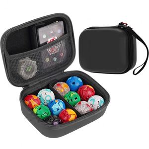 Organisateur de figurines Bakugan, étui de rangement et de transport imperméable en EVA avec fermeture à glissière, étui rigide pour jouets Bakugan - Product Image 1