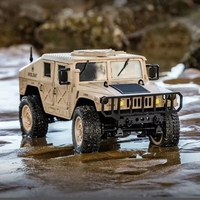 JJRC C8835 Hummer Military Truck 1:16 4WD Voiture RC Télécommandée 2.4Ghz Tout-Terrain Réaliste avec Lumières LED Prête à Rouler