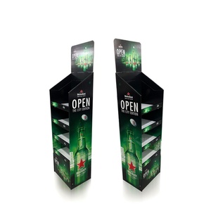 ชั้นวางสินค้าแบบกระดาษสำหรับพื้นที่เชิงพาณิชย์ 4/5/6 ชั้น ชั้นวางขายปลีกในซูเปอร์มาร์เก็ต ชั้นวางโชว์สินค้าในร้านขายยา ชั้นวางโชว์สินค้าแบบตั้งพื้นทำจากกระดาษแข็ง - Product Image 4