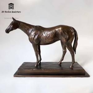 Statua di Cavallo in Bronzo Fuso Personalizzabile per Decorazione Domestica e Uso Religioso - Product Image 2