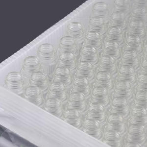 Laboratuvar küçük cam şişe reaktif örnek cam flakon 2ml 3ml 5ml 10ml 20ml 40ml 50ml 60ml beyaz siyah kapaklı - Product Image 4