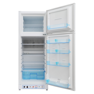 Refrigerador de Gas de 380L, AC110V 220V, Doble Puerta, Congelador Superior, Doble Alimentación para DDG-390D2E(B), Doble Fuente de Alimentación AC 110V/220V + Gas LPG - Product Image 2