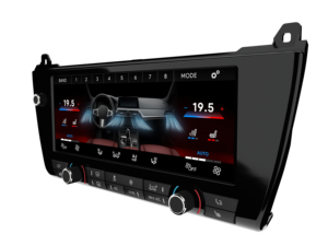 Panel de Control de Clima XTRONS de 10.25 Pulgadas con Pantalla Táctil, Perillas Giratorias, Control por Voz y Ajuste de Asientos Delanteros para BMW Serie 5 F10/F18 - Product Image 3