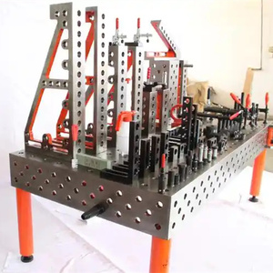 Tavolo da Saldatura Flessibile 3D in Acciaio Nitrurato D28 di Alta Qualità, Stazioni di Saldatura Nuove Condizioni Marca Hengfeng Garanzia 3 Anni - Product Image 5