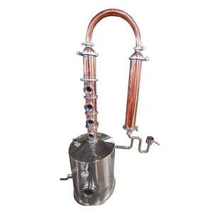 Piccola pentola di rame ancora distillatore Kit per uso domestico alcol Moonshine e Gin fare attrezzature per la distillazione - Product Image 6