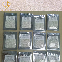 Venta al por mayor Def vvs1 mosan Stone tamaño pequeño 0,8 - 2,9 mm Melee mosan Stone redondeo suelto mosan Stone