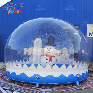 WINSUN - Globo de Nieve Transparente para Exteriores, Burbuja para Casa, Trampolín, Carpa Inflable Transparente, Bomba Eléctrica Impermeable, Fácil de Instalar - Product Image 3